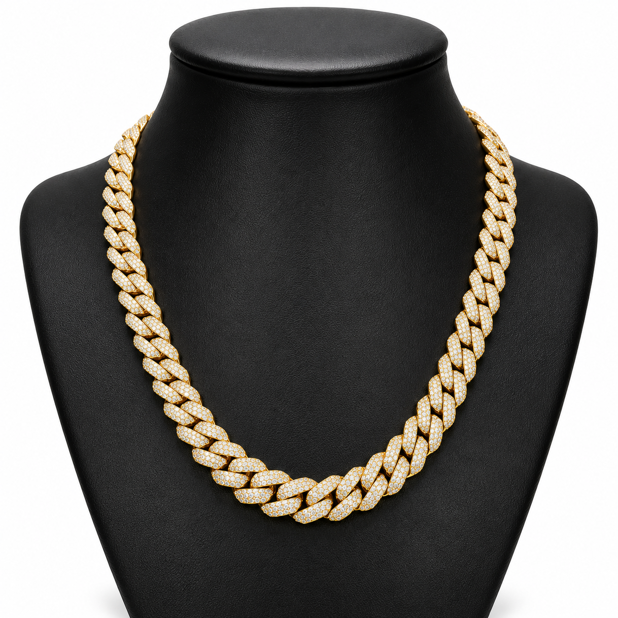 15mm 3 Rows Cuban Link Chain