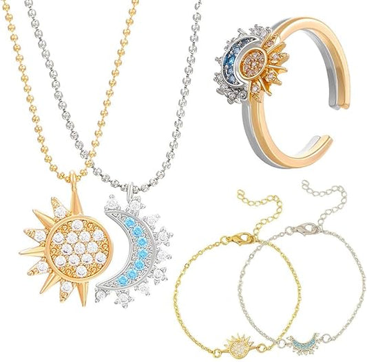 Magnetic Couple Necklace