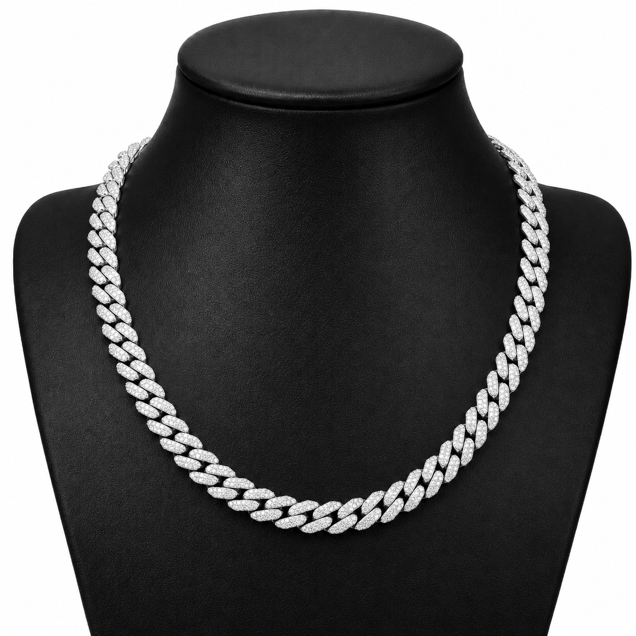 12mm 3 Rows Cuban Link Chain