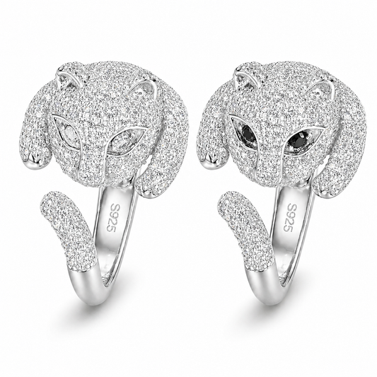 Leopard Head Animal Ring