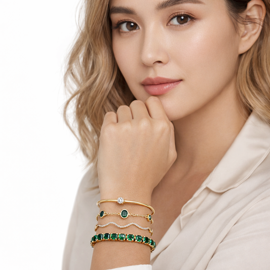 Crystal Bracelet Set