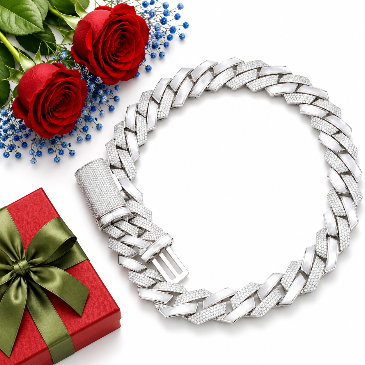18mm Shell Cuban Link Chain