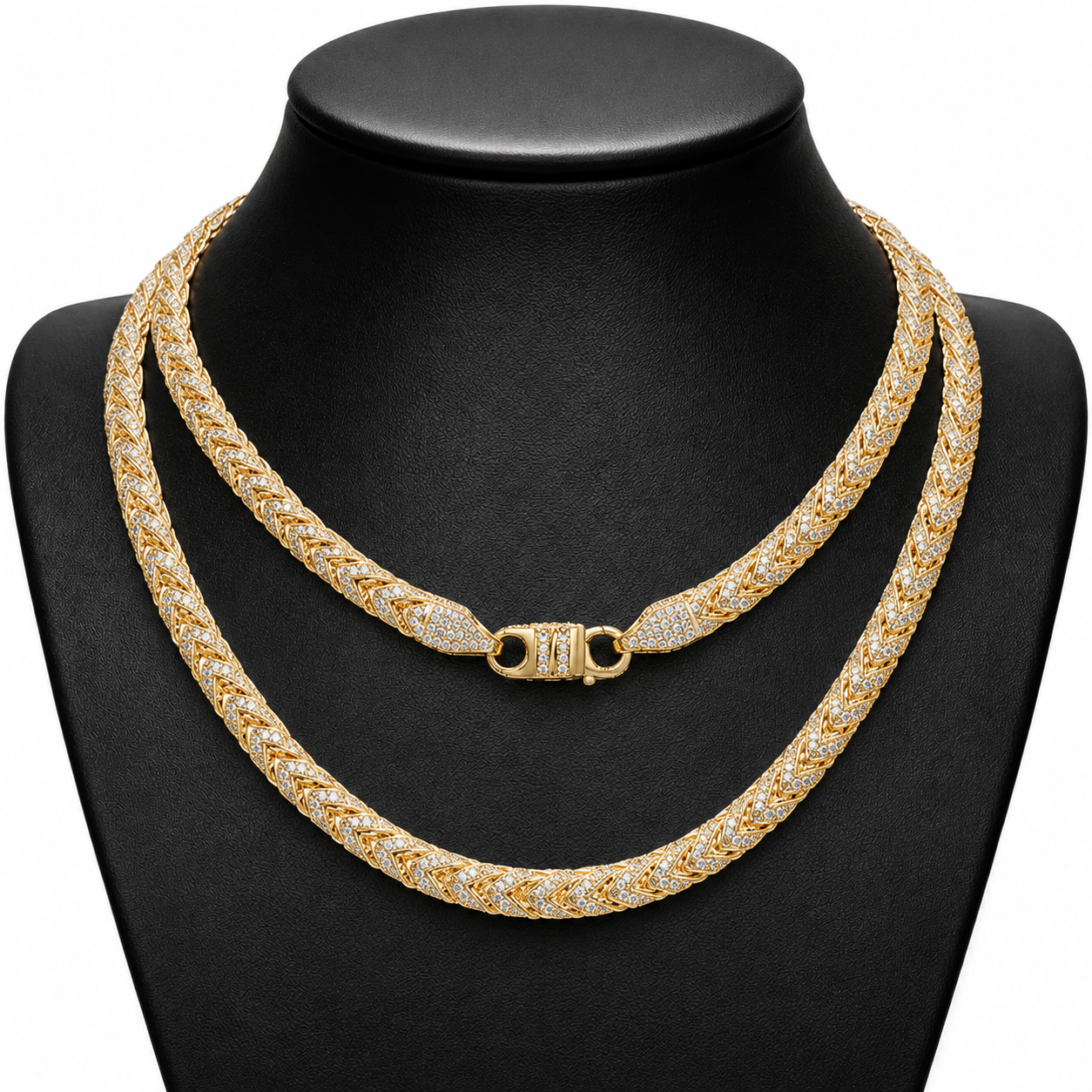 6mm 8mm Franco Chain Necklace