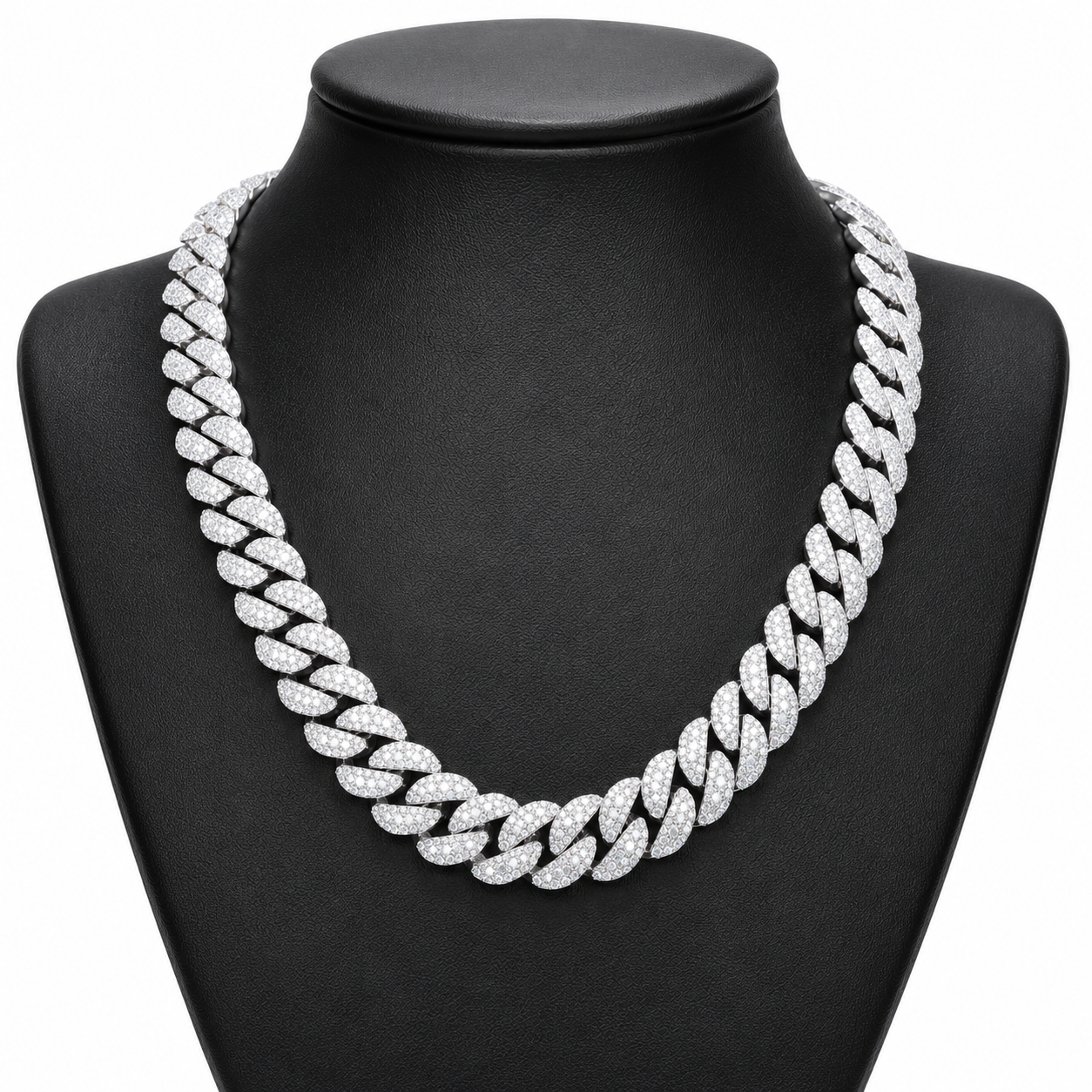18mm Leaf Cuban Link Chain