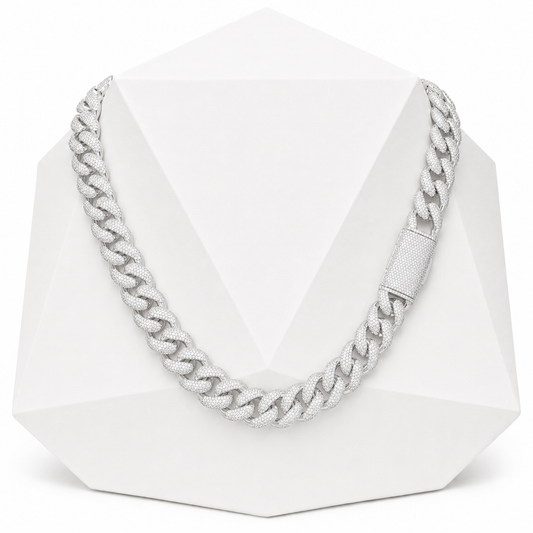 18mm Bubble Cuban Chain