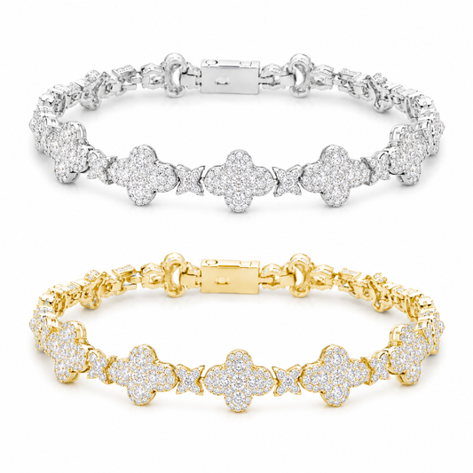 10mm Star Cross Link Bracelet