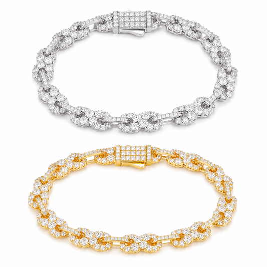 7mm Infinity Cuban Bracelet
