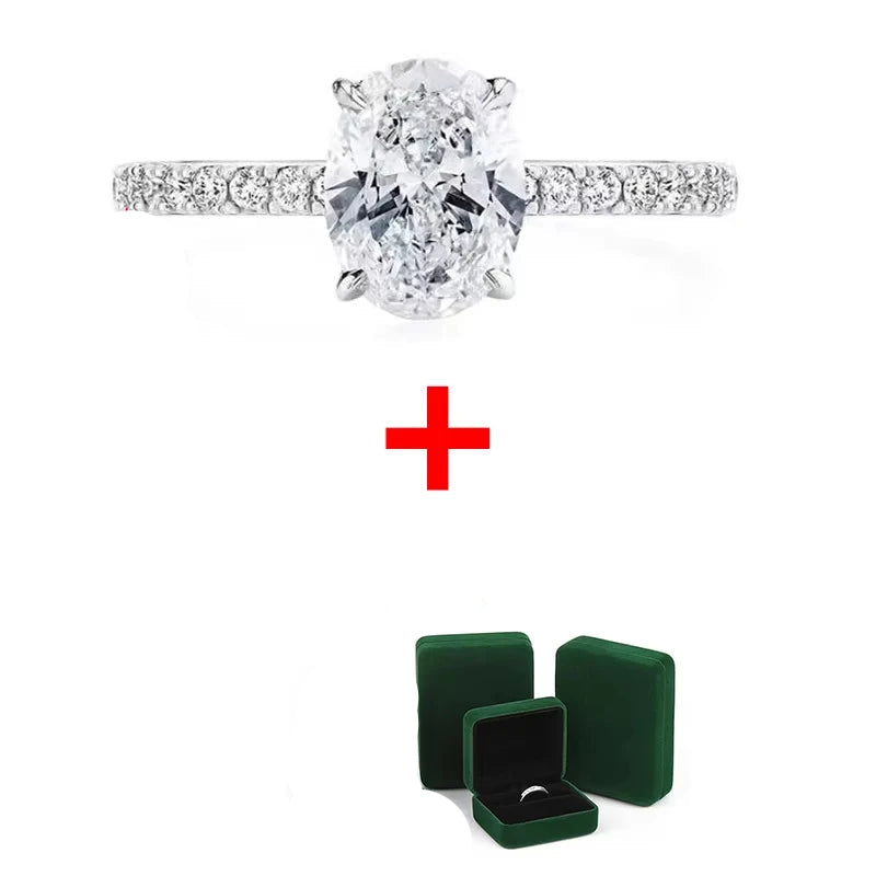 Promise Sparkle Oval Ring