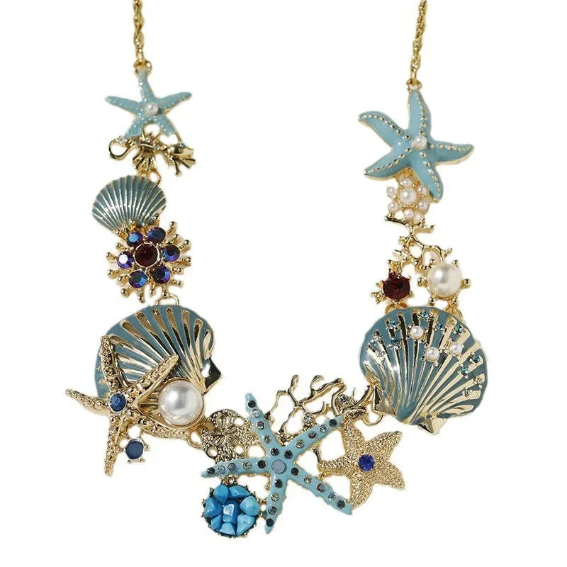 Shell & Pearl Necklace