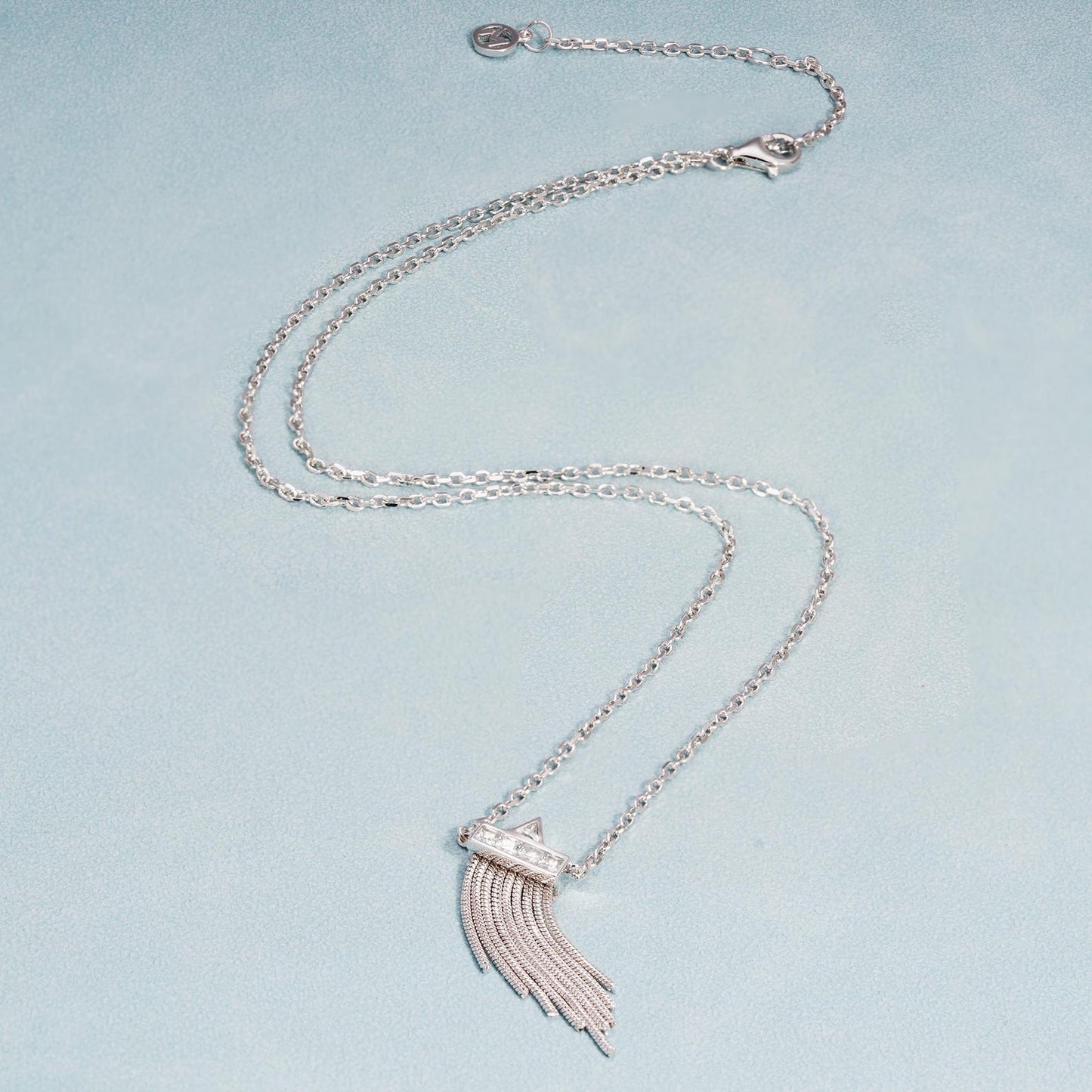 Gold Vermeil Mini Tassel Necklace