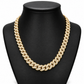 15mm 3 Rows Cuban Link Chain