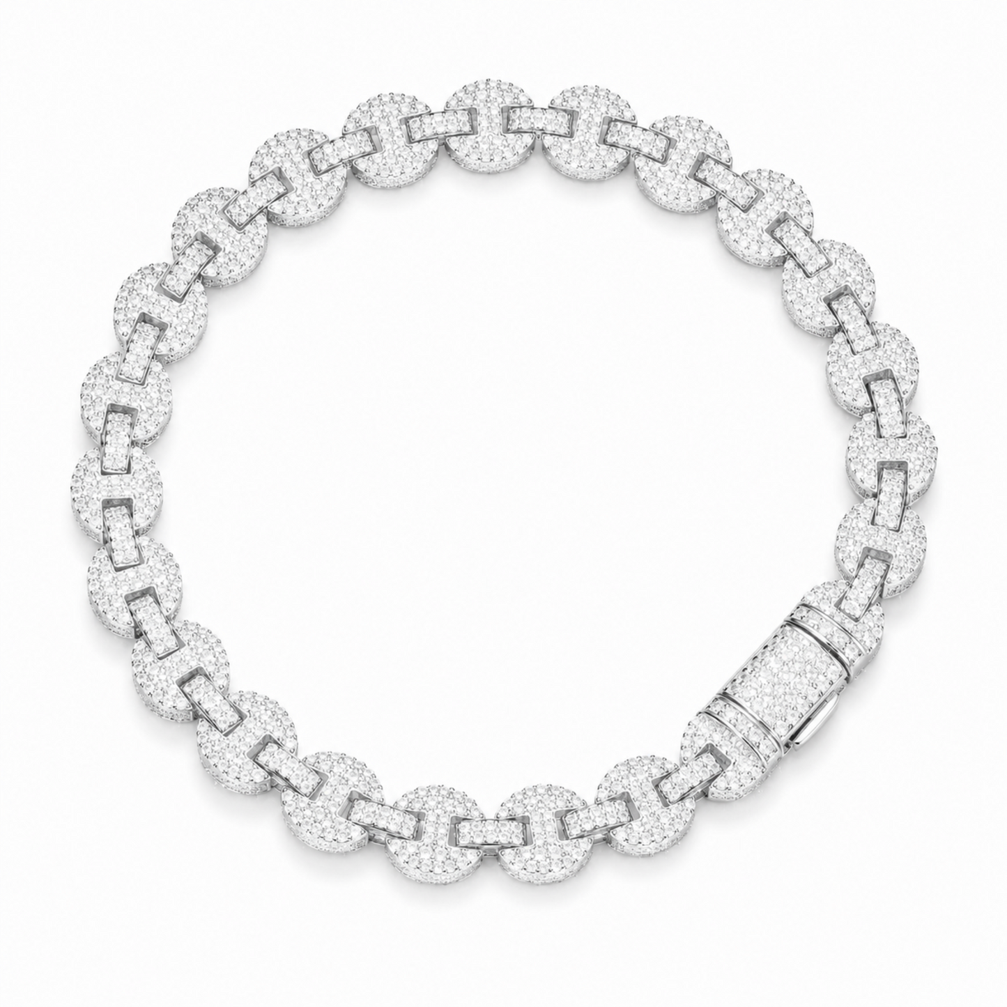 8mm 10mm Gucci Link Chain Bracelet