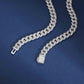 8mm 2 Rows Bubble Cuban Link Chain