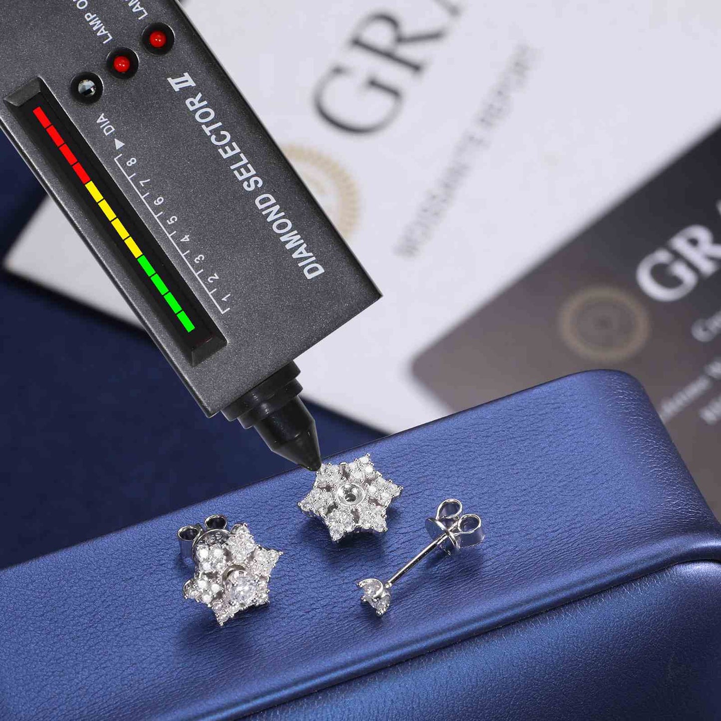 Dual Use Six-pointed Star Earring