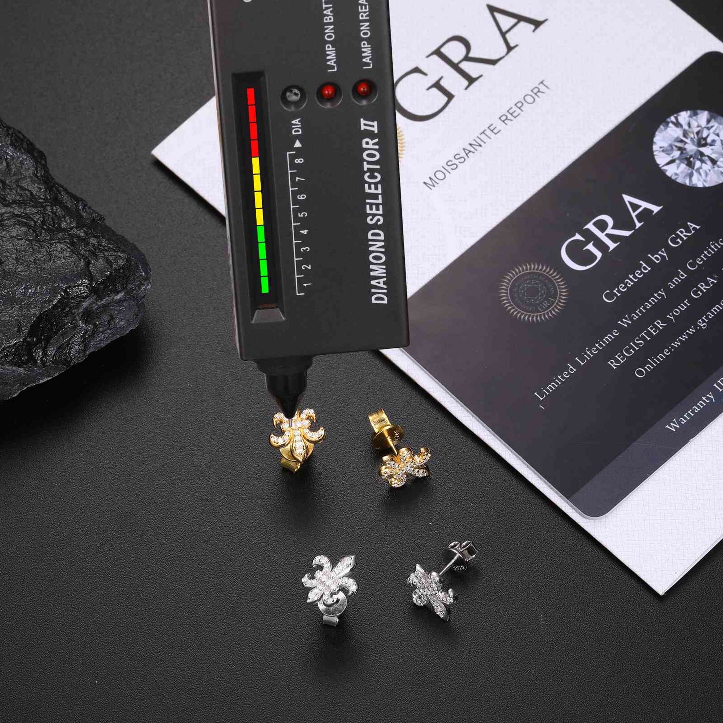 Iris Stud Earrings