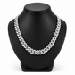 15mm 3 Rows Cuban Link Chain