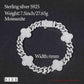 6mm Four Leaf Clover Cuban Link Bracelet