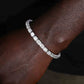 5mm Baguette Moissanite Tennis Bracelet