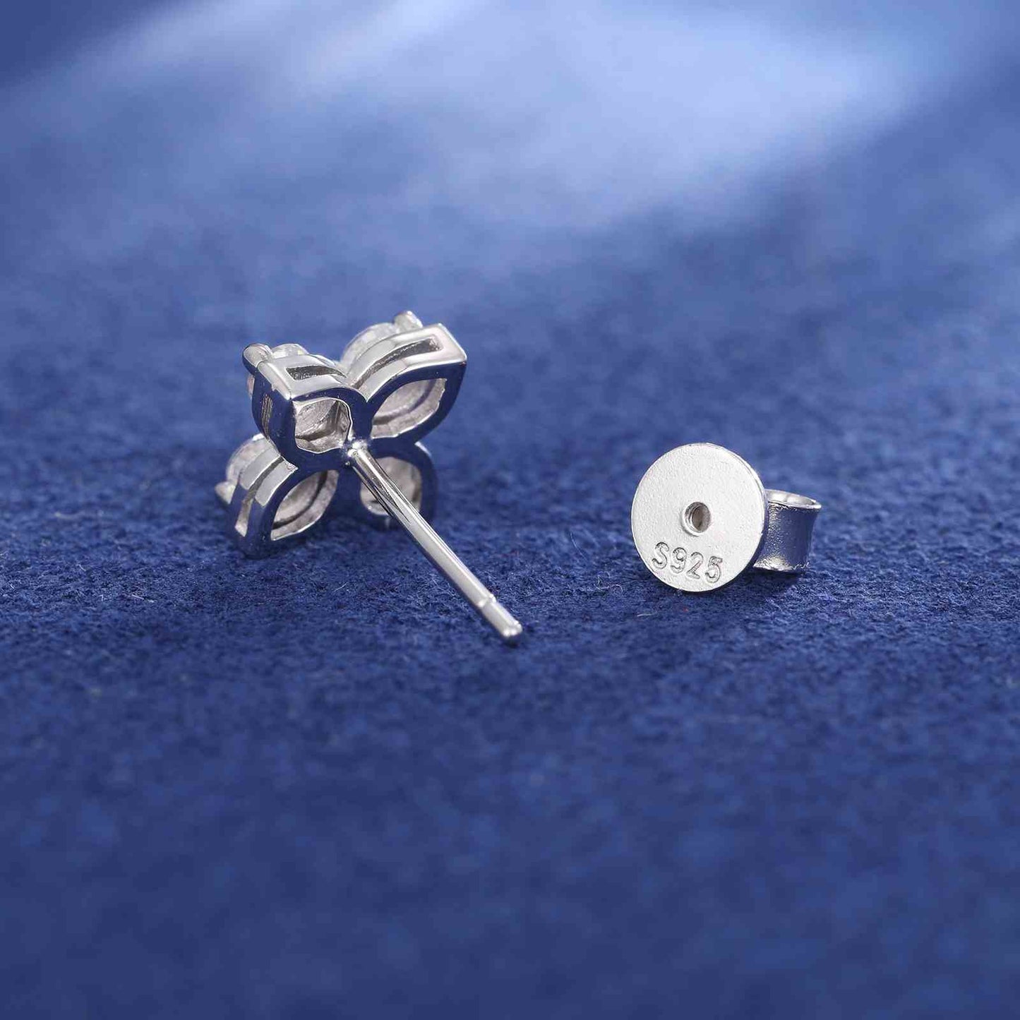Four Leaf Clover Stud Earrings