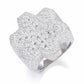 Hexagon Snowflake Ring