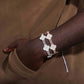 6mm Four Leaf Clover Cuban Link Bracelet
