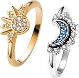 Celestial Sun & Moon Ring