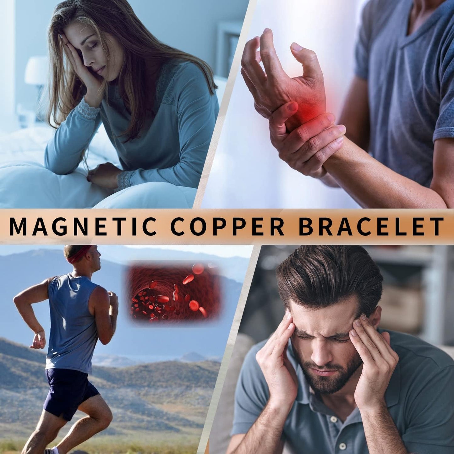 Magnetic Therapy Copper Bracelet