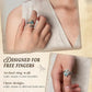 Vintage Dragonfly Turquoise Ring