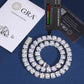 10mm Cluster Tennis Chain