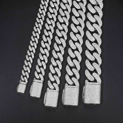 8mm-20mm Cuban Link Bracelet