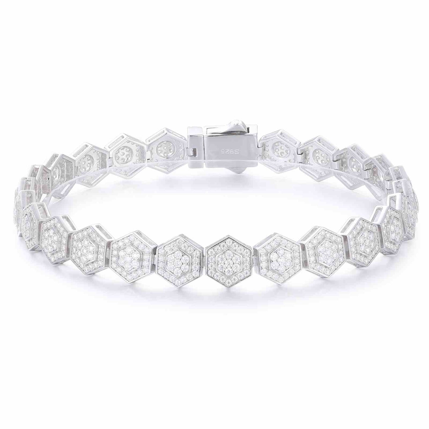 9mm Hexagon Bracelet