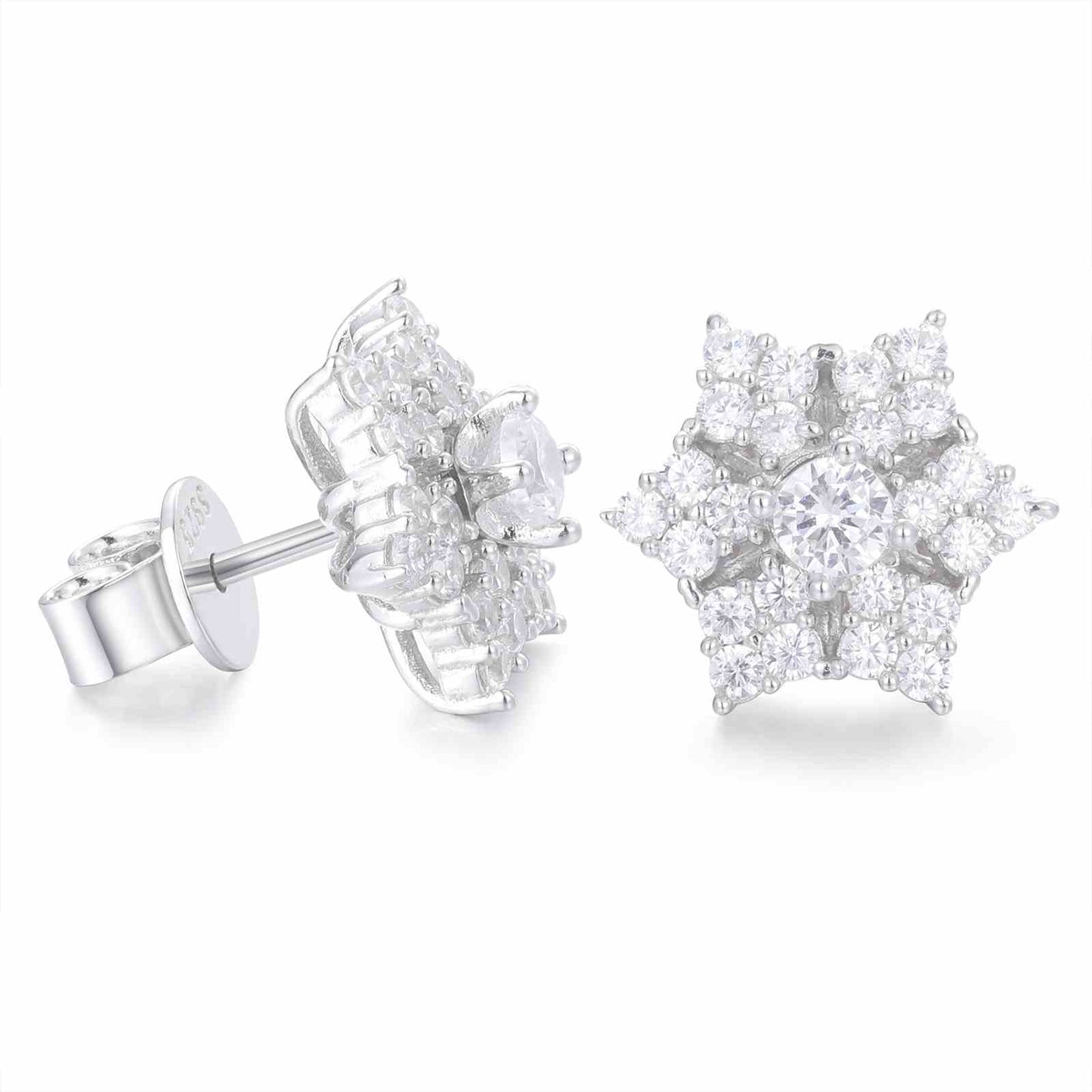 Dual Use Six-pointed Star Earring