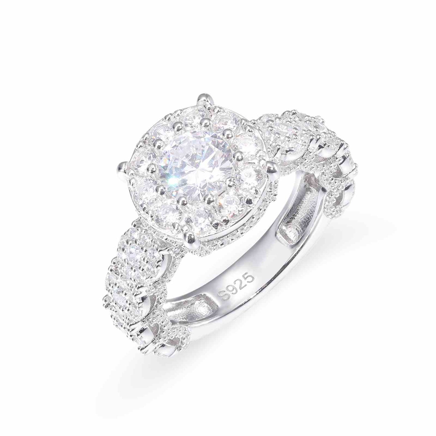 Halo Engagement Ring