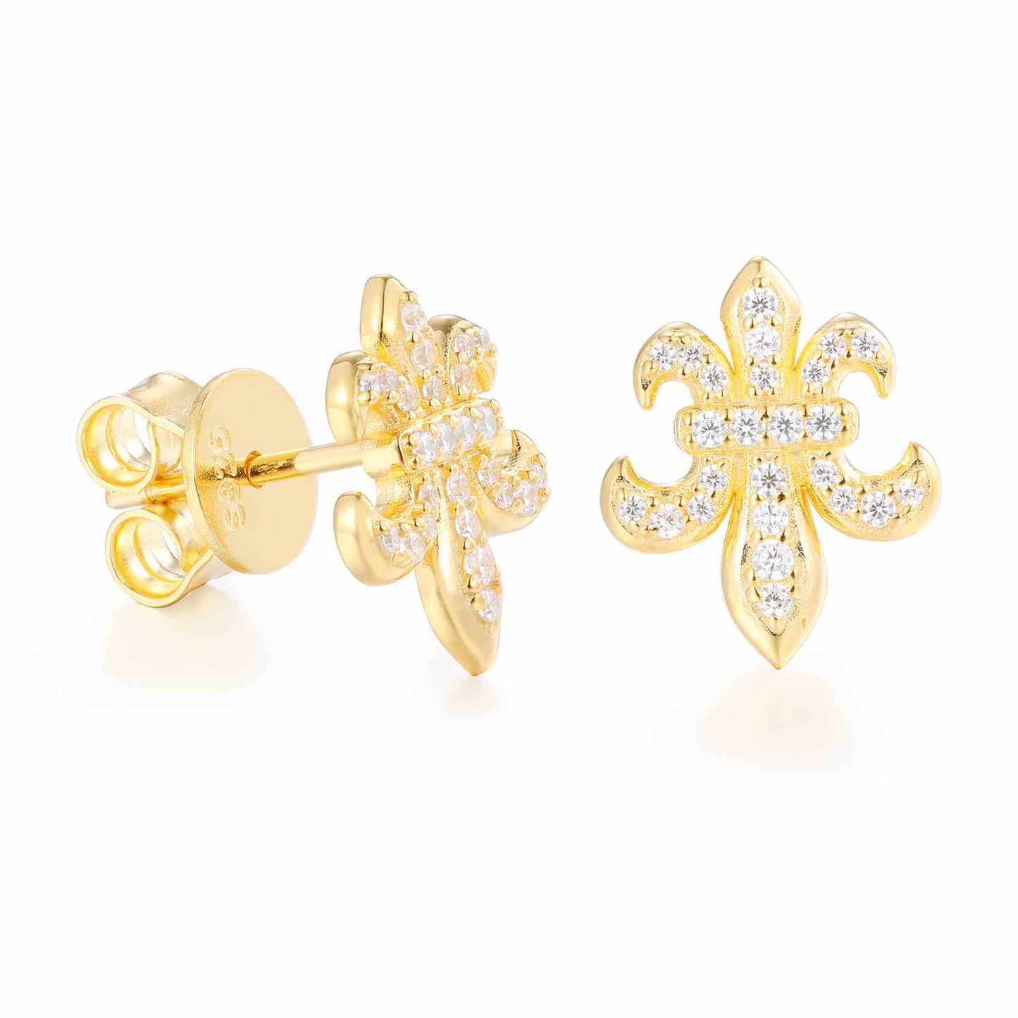 Iris Stud Earrings