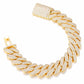 20mm 3 Rows Cuban Link Bracelet