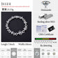 10mm Infinity Mixed Cross Bracelet