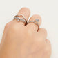 Photo Projection Crown Ring
