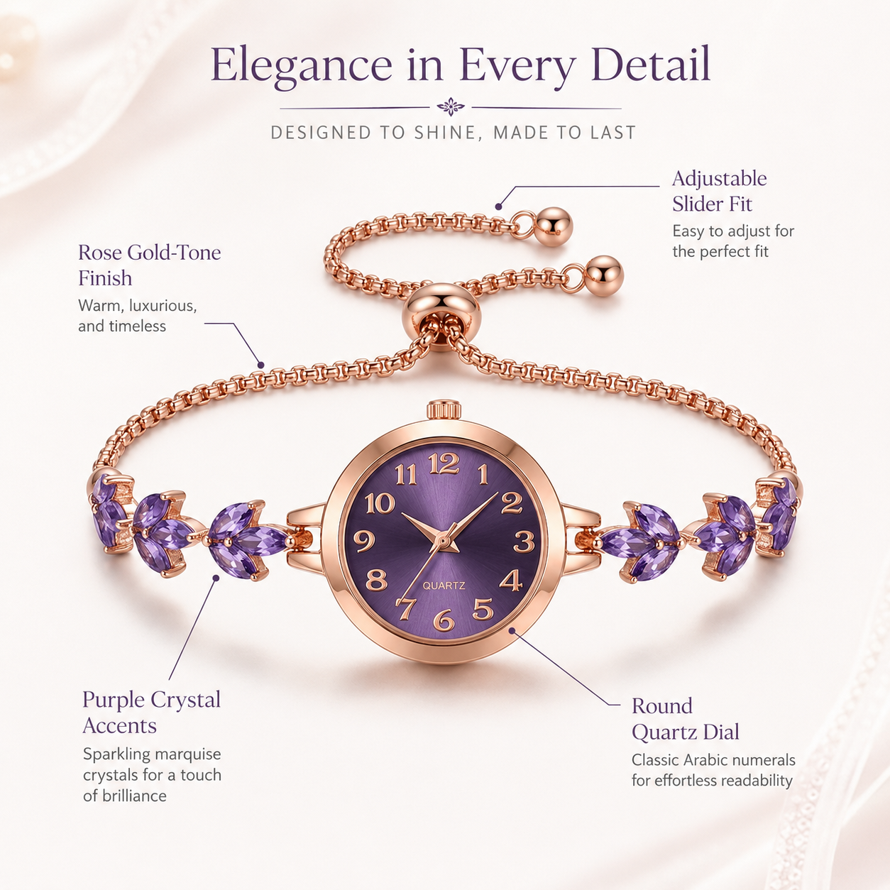 Women's Quartz Bracelet Watch