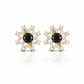 Eight-pointed Star Stud Earrings