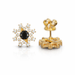 Eight-pointed Star Stud Earrings