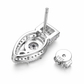 S925 Moissanite Nail Stud Earrings