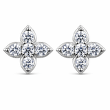 Four Leaf Clover Stud Earrings