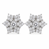 Dual Use Six-pointed Star Earring
