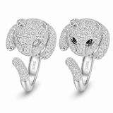 Leopard Head Animal Ring