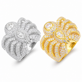 Iced Out Tarantula Ring
