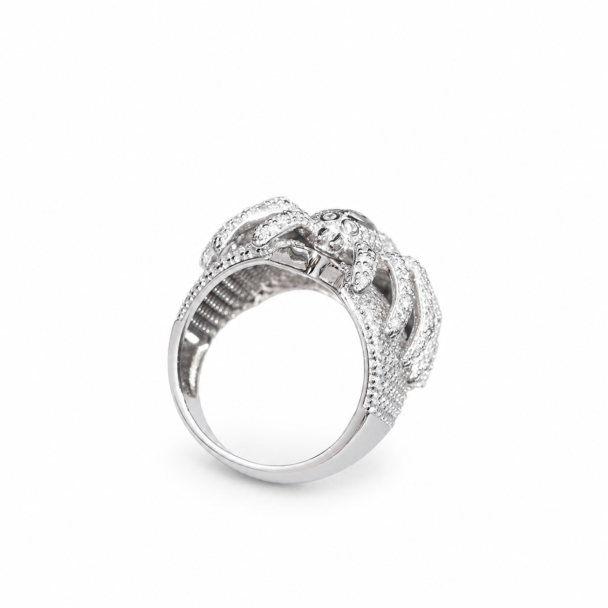 Iced Out Tarantula Ring