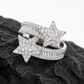Baguette Star Ring