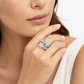 Baguette Star Ring