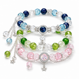 Sparkling Crystal Charm Bracelet
