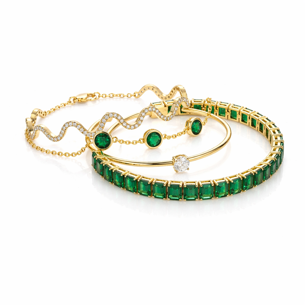 Crystal Bracelet Set